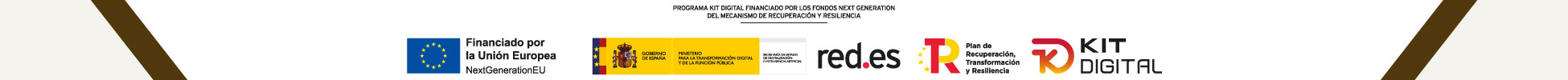 Página web financiada por el Kit Digital